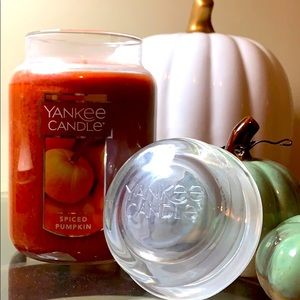NWT Yankee Candle Pumpkin Spice candle 22 oz